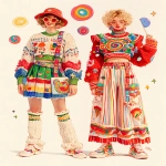 **fashion design sketch colorful pareidolia photograph --niji 7 --ar 3:4 --stylize 1000** - Image #3 <@948741381743083580>