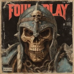 **a vintage death metal, 80s/90s band album cover - "foul play" --v 7.0** - Image #1 <@376196082390138880>
