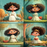 **The Empress tarot card. The image depicts the Empress sitting on a throne holding a short scepter in her hand with grass growing around it, there is heart-shaped shield below the throne. , she wears white robes, there are trees behind her, the background has water and a river running through nature. In the style of children's book illustration. the character design is high resolution, with colorful cartoon characters and illustrations in a flat vector drawing style, big expressive eyes, all of high quality, high detail, and high definition. --ar 7:12 --raw --profile hxmkhjx** - <@409716268476923920> (fast)
-# Create, explore, and organize on [midjourney.com](<https://midjourney.com/imagine?from_discord=1>)