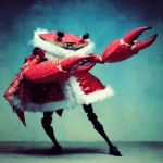 **arch-villain festive holiday crustacean action pose --ar 3:4 --p 6219n7o 93ojioh 4eivnfi --v 7.0** - Image #3 <@1007424650726350968>