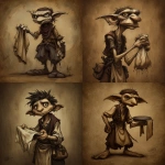 **young poor male goblin host is lean and has a dirty dishcloth, fantasy, dragonbane, portrait, --sref <https://s.mj.run/R2OFUAXBf5k>** - <@321697901023723522> (fast)
-# Create, explore, and organize on [midjourney.com](<https://midjourney.com/imagine?from_discord=1>)