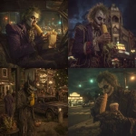 **Beetlejuice eating tenebrously bad and gross corn on the cob at a busy intersection during bohemian night out --p 9ss3njw** - <@538878031226470440> (relaxed)