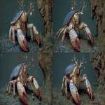 **<https://s.mj.run/D2Y5aygMzxA> <https://s.mj.run/vIN8e9y1Ivo> monstrous festive holiday crustacean, like a gameplay, muted colors --ar 16:9** - Variations (Subtle) by <@1071135204846096475> (relaxed)