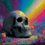 **Taking LSD, A monster hides its quirks. A faint light beckons. It's good to go. Why not come back? It's not a paradise, it's a kaleidoscope. Before you know it, you've become a boneless skull. Before you know it, your head is on display in black and white. A crowd of praisers. An army of supporters and opponents. The sweetness of painted crimson is the taste of honey. Three fishing hooks. Money, power, women. They all love it. Who's peering into the darkness? Overseas advertising. animatrix Zentangle illustration style, From the moment she steps onto the ground, the moment you open it with a key you've never seen before, a dazzling beam scatters, Commemorative photo of Fractal psychedelic fantasy of future and journey in the space of complex geometric shapes. The color scheme is a vivid light, novel and very advanced combination, Holographic graffiti Shapes Dazzle with Light and Motion. --s 250 --v 7.0** - Image #3 <@1039020526447894558>