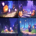 **pumpkincatclaymation inktober --chaos 20 --ar 16:9 --profile jxedwsk --niji 6 --sref 3155871833** - <@937851746712186921> (relaxed)