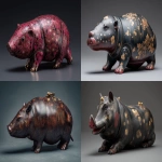**maximum detailed maximum quality advertising photo-shot for an auction catalogue of an ancient monotreme as piggy bank, urushi --v 7.0 --ar 7:4** - <@1098305603568410775> (relaxed)