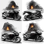 **a speeder motorbike standing on a rocky road, in the background there is a fire with a flame --ar 3:5 --s 750 --sref <https://s.mj.run/PapqrsDryp0>** - Variations (Strong) by <@1167122440648937554> (fast)
-# Create, explore, and organize on [midjourney.com](<https://midjourney.com/imagine?from_discord=1>)