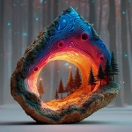 **alien chorus on the opalized wood elves forest --oref <https://s.mj.run/D199OLhwzzI> --s 750 --v 7.0** - Upscaled by <@405548268966117377> (fast)