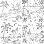 **A simple coloring page for children of A beach scene with sandcastles, palm trees, and toys coloring page for kids in a monochrome style, simple with no details. for a simple black and white coloring page, line art, thick lines, easy to color. no shading lavender** - <@1201148944726638674> (fast)
-# Create, explore, and organize on [midjourney.com](<https://midjourney.com/imagine?from_discord=1>)
