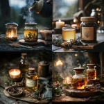 **foxfire tea company, branding, advertising photography --s 250 --v 6.1** - Remix (Strong) by <@1007106543935823902> (relaxed)
-# Create, explore, and organize on [midjourney.com](<https://midjourney.com/imagine?from_discord=1>)