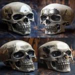 **patchwork beads telomere skull glowing LED Native American --s 250 --v 6.1 --ar 3:4 --cref <https://s.mj.run/2WTFRFHEf-Q> --sref <https://s.mj.run/-GwDPE3Qlfg>** - Remix (Strong) by <@548015168957972483> (fast)