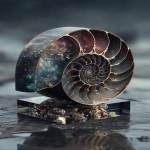 **ammonite amanita ink blotter psychedelic kiss a serpent, spiral nebula glass crystal shard mirror --ar 2:3 --s 666 --p ajjw9qi --v 7.0** - Image #3 <@788265797444173834>