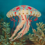 **cosmography fluorescent jelly --ar 4:5 --p o4l8lp8** - Image #2 <@948741381743083580>