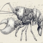 **Isometrical steampunk mechanical technolobster, weaponized, armored, ready to war in a festive holiday crustacean --ar 16:9 --profile sw3hfp8 --v 7.0** - Image #4 <@1054482006731395092>