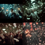 **A happy Chinese banker in a three piece suit throwing out renminbi notes to a happy crowd of Chinese businessmen. Slightly futuristic, dynamic lighting, high contrast, Bladerunner cinematography.** - <@1135429337466814554> (fast)
-# Create, explore, and organize on [midjourney.com](<https://midjourney.com/imagine?from_discord=1>)