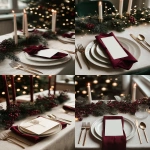 **<https://s.mj.run/szdxcsB2cP8> A white mockup invitation card. Elegant festive christmas background, warm light, fairy light bokeh, linen tablecloth, elegant and natural holiday aesthetic. red napkins. Red, deep green, beige color palette. Elegant Christmas --ar 3:4 --v 7.0** - <@1038768977310121984> (fast)
-# Create, explore, and organize on [midjourney.com](<https://midjourney.com/imagine?from_discord=1>)