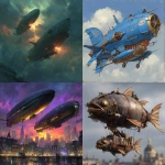 **rock em sock em airships --no DOF, vignette --c 33 --s 333** - <@246480551605698561> (relaxed)