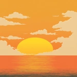 **japanese sunset over calm ocean, minimal silhouette style, warm yellow-orange tones, soft clouds, serene and peaceful mood, inspired by traditional japanese aesthetics, subtle texture, no background, graphic design for streetwear, vector look --ar 2:3 --v 7.0 --raw** - Upscaled by <@559495662253899776> (fast)
-# Create, explore, and organize on [midjourney.com](<https://midjourney.com/imagine?from_discord=1>)