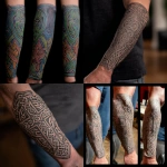 **create a Celtic tattoo design wrap around for full arm tattoo with Irish hand.** - <@1361573151087132916> (fast)
