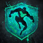 **create an emblem for a superhero team, they are called the Rift Guardians, representing portal jumper heroes who jump through portal rifts to protect the world** - Image #4 <@1078934788603392080>