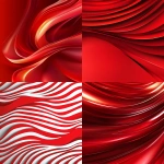 **Abstract red vector background with stripes. Design template for brochures, flyers, magazine hyper realistic --ar 3:4** - <@1134564384883093594> (relaxed)