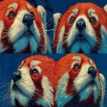 **anime, hand-drawn and cel animation techniques, red panda who is a natural leader, natural design, beautifully rendered and expressive rich colors, vibrant pastel colors, imaginative and fantastical landscapes, sharp attention to detail, realism and a strong sense of nostalgia and warmth, sharp attention to small details and textures, fantastical creatures, settings, depth and emotions emphasized and accentuated by lighting and shading, extremely high quality, incredibly high finite definition, high resolution, hand-drawn and cel animation techniques, anime --ar 3:2 --stylize 1000 --q 2** - Variations (Strong) by <@471203792004579339> (fast)