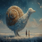 **<https://s.mj.run/sIsHh0jVyrI> weird encounter --sref <https://s.mj.run/nZVub3jGHVE> --ar 7:5 --v 7.0 --raw** - Image #3 <@1071135204846096475>