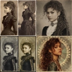 **Sidereal carte-de-visite of Zendaya** - <@1002947002323185734> (fast)