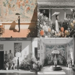 **2025-06-24 black and white shot of art nouveau parasol of a hirsute French King surrounded by parasol flowers in Vietnamese Palace under dramatic sunlight and shadows --ar 8:5 --sref 4224145063 --profile it8ont7 --stylize 333** - <@1121310536559243315> (relaxed)
-# Create, explore, and organize on [midjourney.com](<https://midjourney.com/imagine?from_discord=1>)