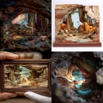 **An opalized wood diorama as seen through the dog's eyes** - <@405548268966117377> (fast)