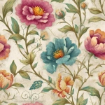 **floral belle epoque on parchment --tile --profile y72szb9 --v 7.0** - Image #1 <@1135636698060038216>